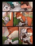 comic disney gideon_grey judy_hopps mystic_tantra zaush zootopia