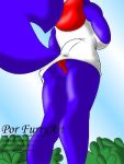  anthro clothes furries furry panties por_furryart_(artist) red_hair romy_villamil skunk worm&#039;s-eye_view 