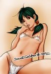 1girl alluring bikini character_name copyright_name loincloth navel solo soul_calibur soulcalibur soulcalibur_ii swimsuit talim title_drop