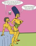marge simpson from the simpsons by the fear