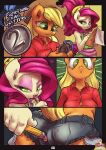 2girls applejack atryl cherry_jubilee comic everything_that_glitters friendship_is_magic my_little_pony poni_parade