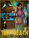  breasts drink grass_skirt lei sydgrl3d 