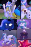  comic discord_(mlp) draconequus dream friendship_is_magic my_little_pony ponideathmarch princess_celestia princess_luna vaginal 