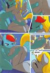  2girls anthro comic derpy_hooves friendship_is_magic hoofbeat_2 my_little_pony prisms_and_parcels rainbow_dash 