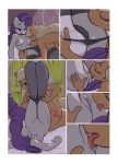 2girls anthro applejack comic friendship_is_magic hoofbeat lust_before_you_sleep multiple_girls my_little_pony rarity yuri