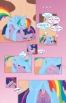 rainbow dash from a fun trick
