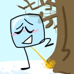  battle_for_dream_island ice_cub_(bfdi) object_shows omorashi peeing relief tagme 