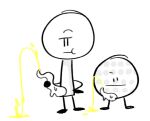  battle_for_battle_for_dream_island battle_for_dream_island golf_ball_(bfdi) lollipop_(bfdi) object_shows peeing tagme 