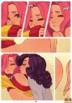 2girls comic fluttershy mine_(mlpfim_comic) multiple_girls my_little_pony poni_parade rarity_(mlp) yuri