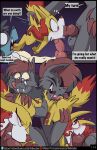  blazing_a_trail comic fennekin fuf lucario nintendo pokemon zoroark 