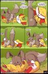  blazing_a_trail comic eevee fennekin fuf nintendo pokemon 