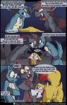  blazing_a_trail comic fennekin fuf lucario nintendo pokemon zoroark 