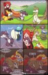  blazing_a_trail comic fennekin fuf nintendo pokemon rattata servine 