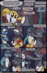  blazing_a_trail comic fennekin fuf lucario nintendo pokemon zoroark 