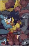  blazing_a_trail comic fennekin fuf lucario nintendo pokemon zoroark 