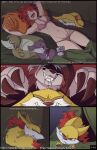  blazing_a_trail comic fennekin fuf lycanroc midnight_lycanroc nintendo pokemon rattata servine 