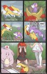  blazing_a_trail chansey comic fennekin fuf nintendo nurse_joy pokemon rattata 