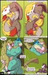  blazing_a_trail comic eevee fennekin fuf nintendo pokemon rattata 