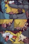  blazing_a_trail comic fennekin fuf lucario nintendo pokemon zoroark 