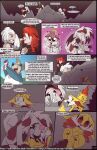  blazing_a_trail comic fennekin fuf lycanroc midnight_lycanroc nintendo pokemon rattata rockruff sandshrew servine snorlax 