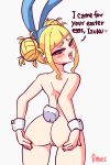 animal_ears ass ass_grab blush bunny_ears diives groping heart high_resolution my_hero_academia toga_himiko