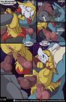  blazing_a_trail comic fennekin fuf lucario nintendo pokemon zoroark 