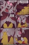  blazing_a_trail comic fennekin fuf lycanroc midnight_lycanroc nintendo pokemon 