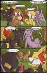  blazing_a_trail comic eevee espeon fennekin fuf gen_2_pokemon nintendo pokemon umbreon 