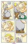  age_difference breast_focus edward_melons erect_penis erection_under_clothes glassfish huge_breasts incest major_wanda_melons military_uniform mother_and_son original original_character porncomix size_difference 