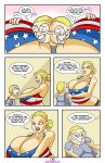  age_difference breast_focus edward_melons glassfish huge_breasts incest major_wanda_melons military_uniform mother_and_son original original_character porncomix size_difference 