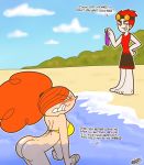 ass beach bikini bottomless bubble_butt crossover embarrassing female jack_spicer male powerpuff_girls princess_morbucks princesscallyie shiny shiny_skin xiaolin_showdown