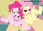  2022 2_girls 2boys 2girls anal anal_penetration anal_sex bed equestria_girls fluttershy fluttershy_(eg) my_little_pony orgy piercing pinkie_pie pinkie_pie_(eg) ponetan small_nipples 