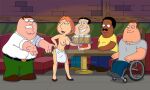 blackzacek cleveland_brown family_guy glenn_quagmire joe_swanson lois_griffin peter_griffin waitress