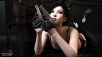  16:9 16:9_aspect_ratio 1girl 3d 3d_(artwork) ada_wong asian asian_female black_bra black_gloves black_shoes blush blushing_female bra dark_hair elbows female_focus female_only gloves heel_boots high_heels indoors light-skinned_female light_skin looking_up medium_hair open_eyes panties partially_clothed patreon patreon_username resident_evil room roosterart shoulders solo_female solo_focus subscribestar subscribestar_username video_game video_game_character video_game_franchise 