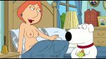 brian_griffin family_guy lois_griffin milf nude_female