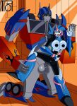  against_surface against_wall anal_insertion anal_penetration anal_sex arcee autobot big_balls big_breasts big_penis dickgirl futanari holding_leg intersex male/dickgirl male/intersex male_on_futa masturbation masturbation mechanical moffoffo optimus_prime robot robot_girl transformers transformers_prime 