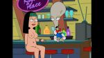  american_dad hayley_smith roger&#039;s_place roger_(american_dad) 