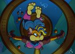  1girl activision air_bubbles commission crash_(series) crash_bandicoot:_warped crash_bandicoot_(series) crash_bandicoot_4:_it&#039;s_about_time female pirate_tawna puffy_cheeks ricowolfdog solo tagme tawna_bandicoot tawna_bandicoot_(crash_4) underwater 