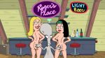  american_dad francine_smith hayley_smith nude_female roger_(american_dad) 