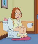  family_guy glasses meg_griffin panties_down sitting_on_toilet tabbypurrfume thighs 