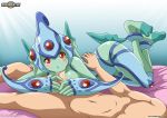 1_girl 1girl blush digimon digimon_frontier fellatio female monster_girl oral red_eyes solo_focus