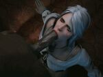 bbc ciri dark-skinned_male deepthroat edit fellatio gif interracial pewposterous the_witcher