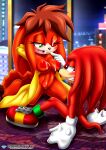 knuckles the echidna from archie comics by bbmbbf