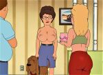 ass erect_nipples glasses huge_breasts king_of_the_hill luanne_platter no_bra peggy_hill thighs topless