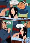  bath beautiful comic disney fa_mulan fa_zhou grandmother_fa mulan tagme xl-toons 