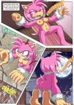 amy_rose amy_the_werehog bbmbbf comic horny mobius_unleashed pain palcomix rape_face sad sega sonic_(series) sonic_the_hedgehog_(series) text the_werehog_(comic) transforming