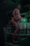  3d blonde_hair blue_eyes final_fantasy final_fantasy_vii final_fantasy_vii_remake pregnant pregnant_belly pregnant_female scarlet_(ff7) zero-thl 