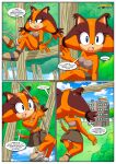  bbmbbf comic furry mobius_unleashed palcomix sega sonic_boom stickin&#039;_around_(comic) sticks_the_jungle_badger 