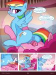 anus ass comic friendship_is_magic futanari my_little_pony pinkie_pie pussy rainbow_dash syoee_b