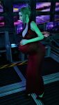  3d blonde_hair blue_eyes final_fantasy final_fantasy_vii final_fantasy_vii_remake pregnant pregnant_belly pregnant_female scarlet_(ff7) zero-thl 